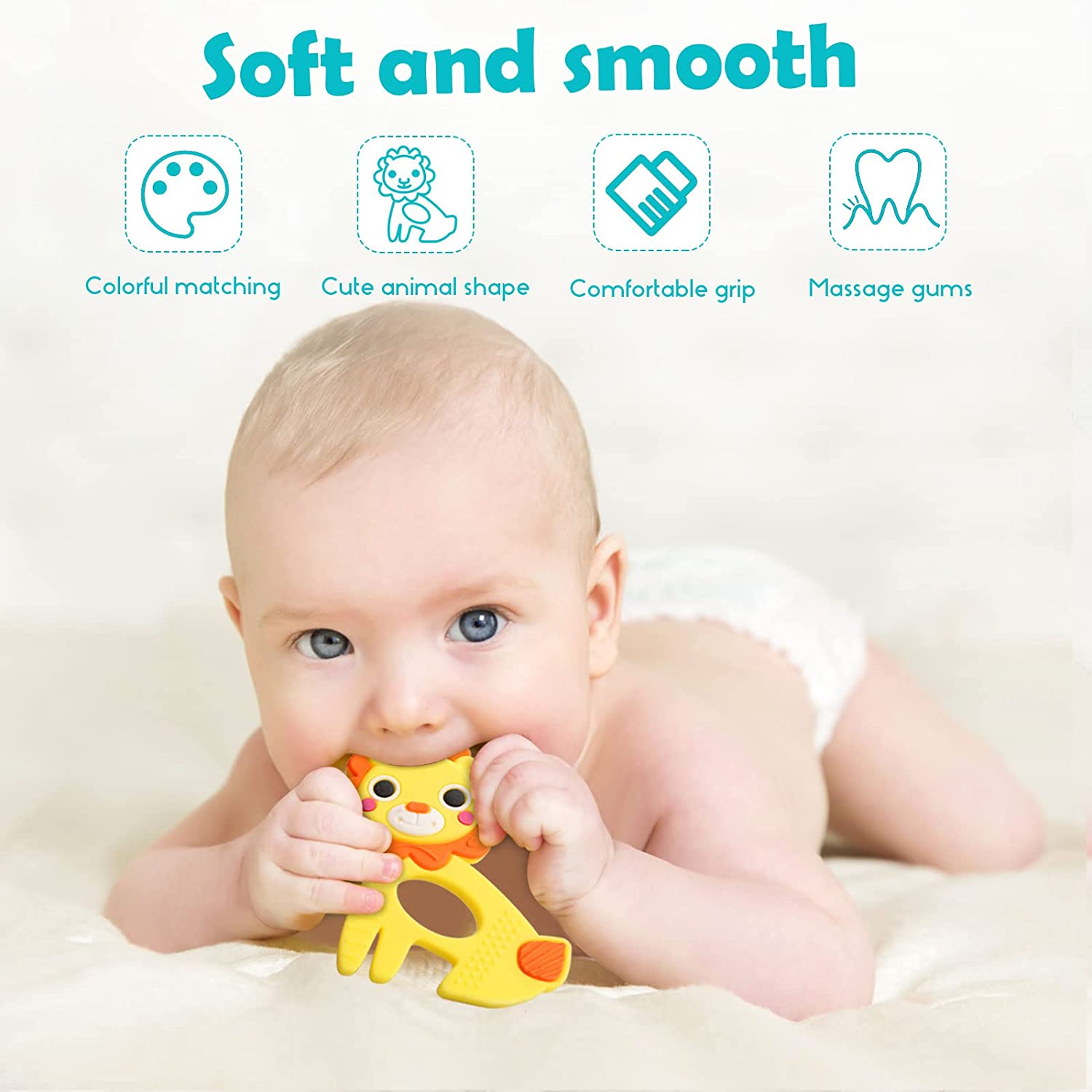 Teething toys for deals babies freezer