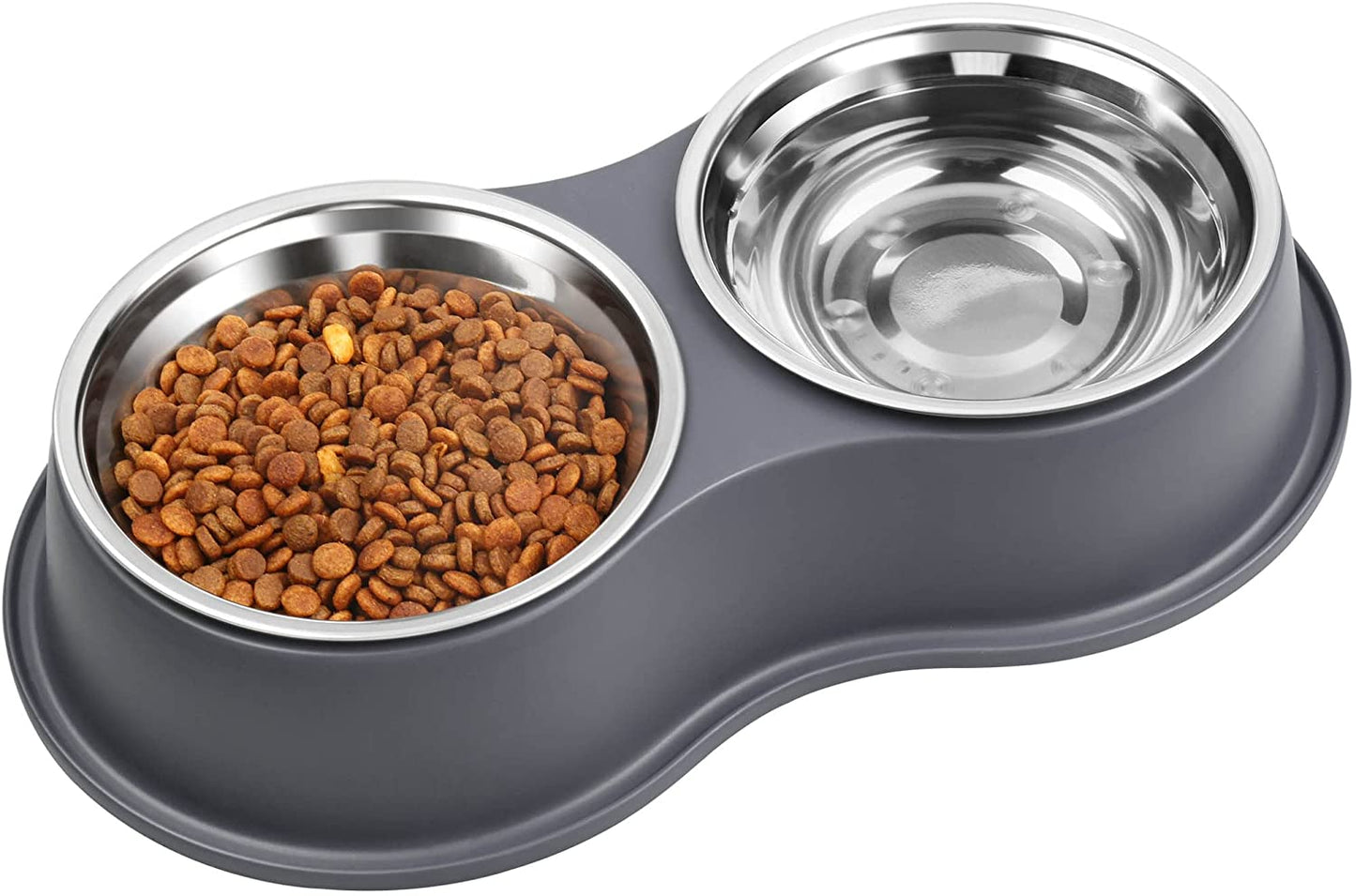 Pets Water and Food Bowl Set Cats Dogs Double Pet Bowls Design – leyomiao